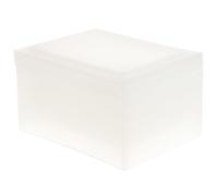 CIYODO DIY Flexible and Easy to Clean Silicone Tissue Box Mold Epoxy Mold Crystal Silicone for Desktop Ornament and Class Use