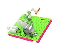 CIYODO DIY Hand Generator Educational Science Toy Set for Boys and Girls - 1 Set - Fun Science Experiment Kit for Primary School Students - Interactive Hand-Powered Electricity Generator