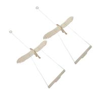 CIYODO DIY Science Bird Model Kit for Kids 2PCS Wooden Assembly Toys for Educational Experiments Fun Craft Project for Children for Home or Classroom Activities