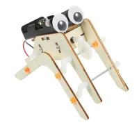 CIYODO Diy Spider Robot Kit Wooden Science Experiment Toy for Boys and Girls Intellectual Assembly Puzzle