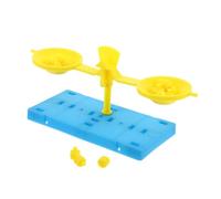 CIYODO DIY Stem Balance Scale for Classroom Home Plastic Teaching Instrument for Math Learning Activities Science Experiment Tool Enhancing Cognitive Growth and Physics Understanding