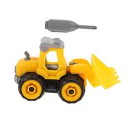 CIYODO DIY Take Apart Construction Toy Car for Boys and Girls, Educational Engineering Model Bulldozer Vehicle, Creative Cartoon Plaything for Boys and Girls Age 3