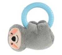 CIYODO Dog Molar Toy for Puppies Squeaky Teething Chew Toy Soft Stuffed Animal for Pet Anxiety Relief and Healthy Oral Care Engaging Companion for Chewers and Bored Pets