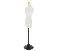 CIYODO Doll Dress Form Mannequin Display Stand White Miniature Clothing Support for Dressmaking Jewelry Crafts Elegant Versatile Hanger for Childrens Clothing Design