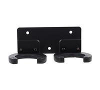 CIYODO Double Hook Microphone Hanger Hook Wall-mounted Mic Holder for Ktv Sturdy Metal Mic Stand for Home and Office Use