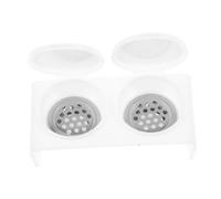 CIYODO Dual Cup Nail Art Bowl with Lid Evaporation Resistant Monomer Dish for Acrylic Nails Versatile Soaking Cup for Manicure Brush Cleaning and Liquid Mixing