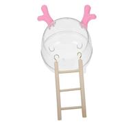 CIYODO Dual Function Bath Toilet for Hamsters Wooden Complete Hygiene Kit Easy to Clean Multi-purpose