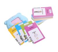 CIYODO Early Educational Talking Flash Cards Machine for Safe Abs Material Standard English Pronunciation Cards with Audio Stories Interactive Learning for Preschoolers