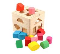 CIYODO Educational Bird Toy Parrot Block Toss Game Wooden Blocks for Pet Birds Play and Development