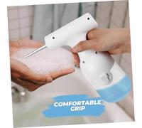 CIYODO Electric Facial Cleanser Foamer with Ergonomic Grip Multi-Purpose Bubble Maker for Home Use Compact White Foam Maker for Easy Skin Cleansing and Giving
