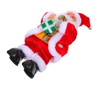 CIYODO Electric Santa Doll Christmas Plaything with Music and Movable Arms for Festive Party Decoration and Holiday Cheer Boys