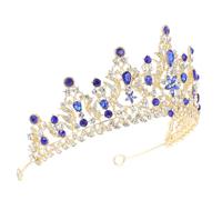CIYODO Elegant Tiara Crown for Women Featuring a Shiny Crystal Bride Tiara with Stable Fixation, Crafted from Zinc Alloy and Rhinestone, for Weddings and Celebrations