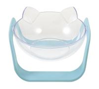 CIYODO Elevated Cat Bowl with Raised Stand Reusable Feeding Bowl for Cats Designed to Prevent Vomiting and Enhance Digestion for Comfortable Mealtime Experience