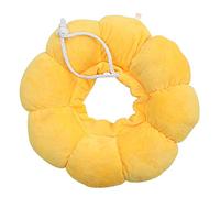 CIYODO Elizabeth Circle Cone for Dogs after Collar Green Pet Cones for Cats Breeders Girl Cat Collars Bell for Calming for s Accessories Cute Yellow Pp Cotton