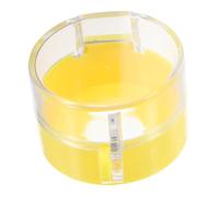 CIYODO Emergency Stop Button Guard Cover Push Button Protective Case Anti-accidental Operation Switch Safety Protector for Wall and Light Table Clear Yellow