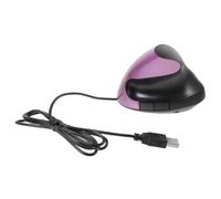 CIYODO Ergonomic Vertical USB Wired Mouse Easy to Use with 5 Buttons Wrist Support High Performance Abs Material Computer Mouse for Laptop Suitable for Office and Work