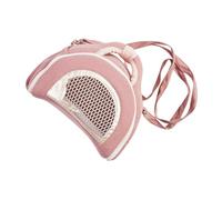 CIYODO Escapeproof Small Pet Carrier Bag with Plush Lining Breathable Hamster Travel Pouch for Sugar Gliders Rats Guinea Pigs Cozy Outdoor Portable Shoulder Bag for Year-round Comfort