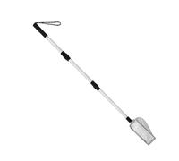 CIYODO Extendable Stainless Steel Cat Litter Scoop with Ergonomic Non Slip Handle Durable Mesh Design for Efficient Pet Litter Cleaning Compact and Easy to Clean Holder Tool for Cats