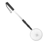 CIYODO Extendable Stainless Steel Poultry Egg Picker with Non-slip Handle Lightweight Telescopic Egg Grabber Basket for From Chicken Coop and Farm Nest