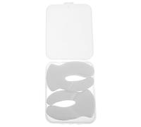 CIYODO Eye Masks for Facials 200pcs White Fabric Disposable Eye Covers with Convenient Application for Spa Use Reducing Dark Circles 3.35X2.09In