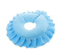 CIYODO Facial Relax Massage Pillow U Shaped Spa Cushion for Beauty Salons and Massage Beds Soft Headrest for Comfortable Down Support Removable Sky Blue