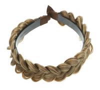 CIYODO Fashionable Braid Headband for Women Hair Bows Women, Made of Plastic and Resin a Braid Shape, Featuring a Non-slip Design that Maintains Good Effect after Random Color