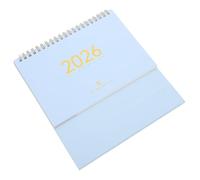CIYODO Flip Desk Calendar with Monthly Habit Tracker Reusable Standing Paper Planner for Management and Stylish Desktop Decoration Compact Organizer for Home and Office
