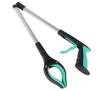 CIYODO Foldable Trash Picker Grabber Tool with Rotating Jaws and Anti-Slip Clamp Comfortable Grip Trigger for Elderly Injury and Home Cleaning Convenience