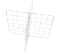 CIYODO Fridge Partition Dividers Adjustable Iron Wire Basket with Internal Compartmentalized Grid for Versatile Refrigerator and Freezer Management