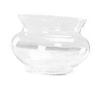 CIYODO Glass Fish Bowl Terrarium Planter Shallow Aquarium Pot for Live Plants and Goldfish Transparent Decorative Hydroponic Vase for Home Office Garden Display