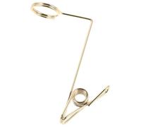 CIYODO Glass Rim Garnish Holder: Martini Olive Picks - DIY Drink Decoration Clip - Barware Accessory for Home Bars Restaurants Molecular Gastronomy Creations