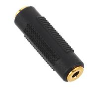 CIYODO Gold Plated Female to Female Stereo Audio Coupler Adapter Straight Through Connector for Headphones Microphone Adapter and Speaker Devices Stable Sound Transmission