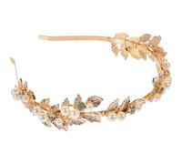 CIYODO Golden Alloy Leaf Headband Featuring Baroque Style for Women and Lasting Use, a Versatile Accessory for Party and Graduation W elebrations