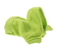 CIYODO Green Reptile Hoodie with Skin Protection Breathable Polar Fleece Sweatshirt Creative Transformation Design in Winter for Small Pets for Outdoor Adventures and Long Outings