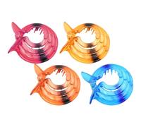CIYODO Hair Claw Clips Styling Tools Plastic Women 4pcs Hair Accessories No Easy to Use Unique Shape for Shower and Cook