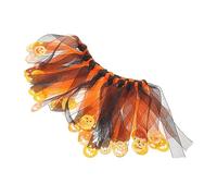 CIYODO Halloween Cat Collar Pet Birthday Decor Dogs Collar Sdz29 Orange Black