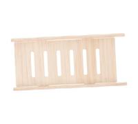 CIYODO Hamster Climbing Ladder Toy Wooden Hamster Bridge Platform for Small Animals Chinchilla Rat Playground