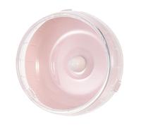 CIYODO Hamster Exercise Wheel 12cm Pink Silent Wheel for Dwarf Hamsters Pet Plaything Bottom Base Chinchilla Wheel Small Pet Exercise Toy Hedgehog Running Wheel
