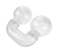 CIYODO Hamster Tube DIY Small Pet Tunnel for Exploration and Exercise Transparent Plastic Hamster Tunnels Connections for Area