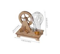 CIYODO Hand Cranking Science Generator Kit for DIY Electricity Generator Model Portable Stem Educational for Boys and Enhances Analytical Skills and Scientific Learning