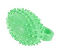 CIYODO Hand Therapy Squeeze Ball for Adults - Green Spiked Massage Grip Ball - Hand Strengthener and Rehabilitation Trainer for Occupational Therapy and Stress Relief