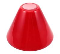 CIYODO Hanging Lampshade Pendent Light Cover Vintage Red Glass Round Lamp Shade High Transparency Non-Glaring Illumination for Restaurants Living Rooms 6.48x4.52x4.52in
