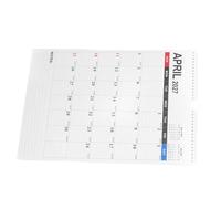 CIYODO Hanging Wall Calendar Monthly Planner with Daily Countdown Material English Format for Home Office School Use Efficient Management and Academic Planning Organizer