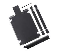CIYODO Hard Drive Cage and Ssd Mounting Bracket Kit for Laptops with Hard Disk Cover and 7mm Rubber Strip, Laptop Replacement Parts for Computer Upgrades