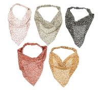 CIYODO Headbands 5pcs Suitable for Many Head Circumferences Non-woven Fabric Multifunctional Elastic Hair Scarves Random Color for Women for Daily Wear and Masquerade