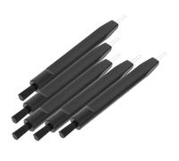 CIYODO Hearing Aid Cleaning Kit with 5pcs Small Cleaning Brushes Made of Abs and Nylon for Clearing Trapped Ear Wax and Hearing Aids for Daily Maintenance
