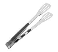 CIYODO Heat Resistant Stainless Steel Food Tong for Cooking and Barbecue Lightweight Charcoal Clip for Outdoor Grill Versatile Kitchen Utensil for BBQ Parties and Buffet Serving