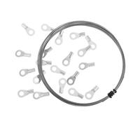 CIYODO Heat Sealer Replacement Strip 0.6mm Round Electric Heating Wire 5 Meters Long Silver Sealer Heating Element Spare Parts for Food Packaging and Bag Sealing