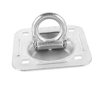 CIYODO Heavy Duty Galvanized Truck d Ring Tie down Floor Pull Handle Recessed Flush Lift Handle Steel Cargo Lashing Ring for Container Securing