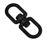 CIYODO Heavy Duty Stainless Steel Double Eye Swivel Hook Rotating Connector for Smooth Movement in Hammock Chairs Tree Swings and Aerial Anti- Rotational Device